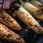 Grilled Mexican street corn (elote)